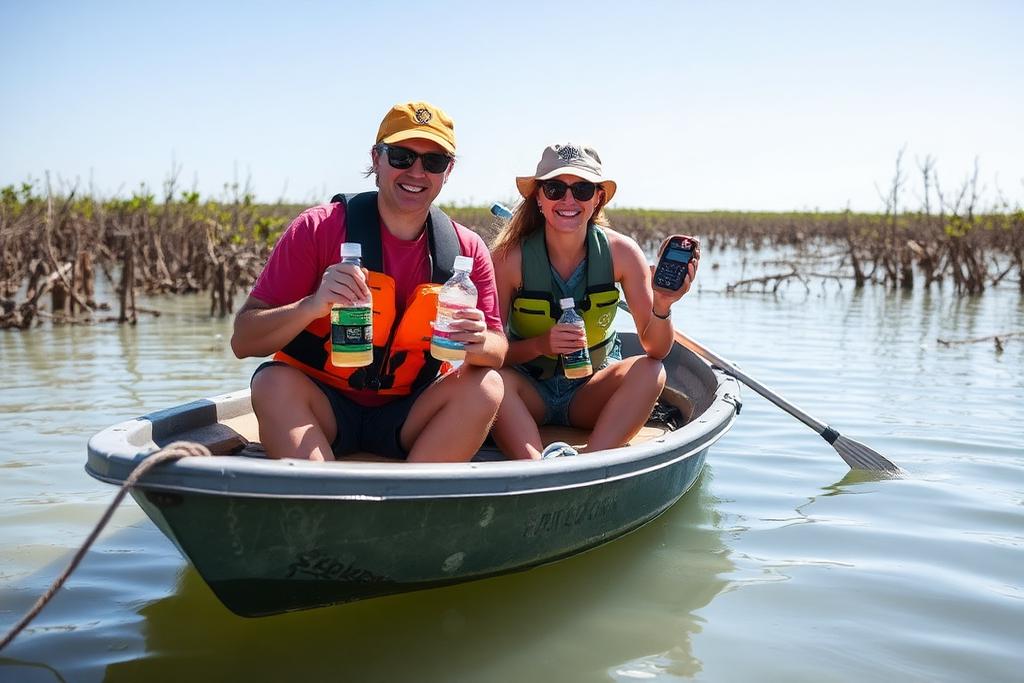 Volunteers serving at Rookery Bay Aquatic Preserve